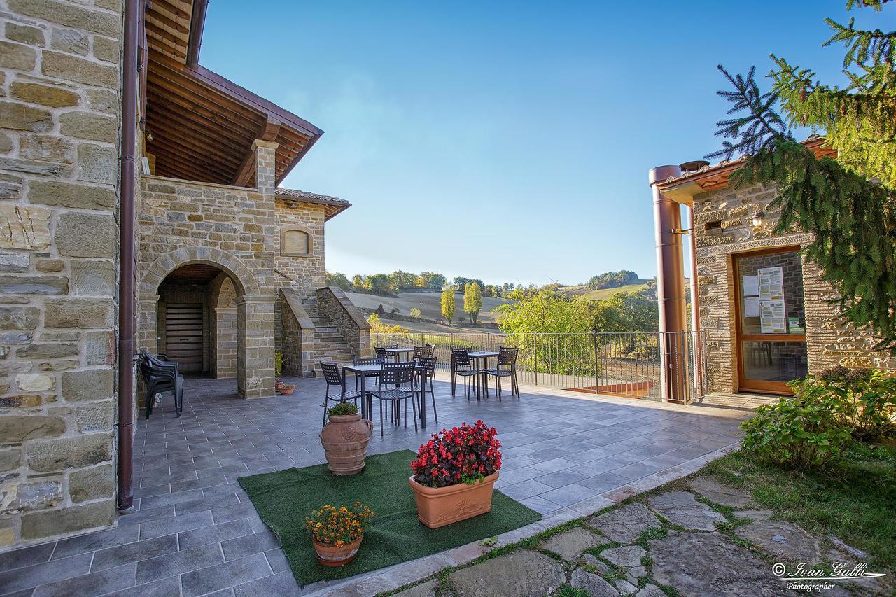 Hotel Agriturismo La Cima Gubbio Exterior foto