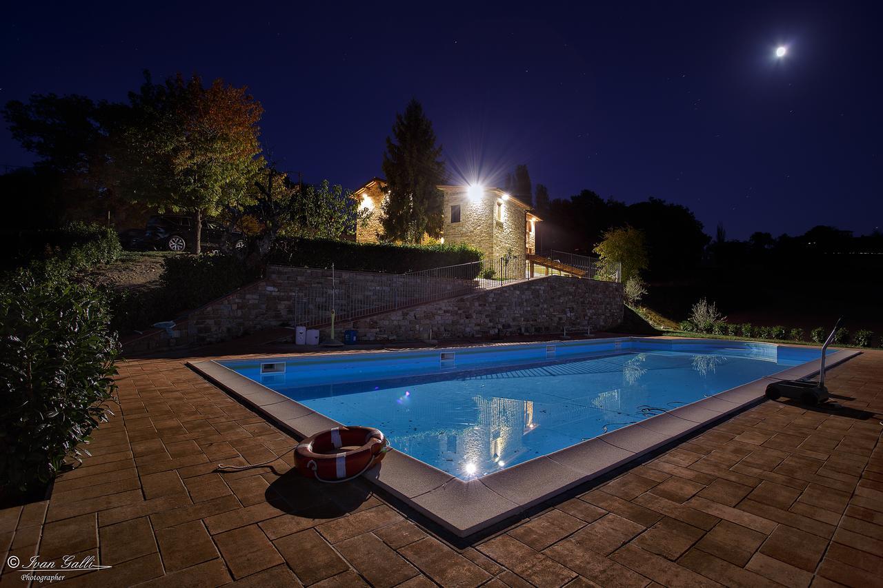 Hotel Agriturismo La Cima Gubbio Exterior foto